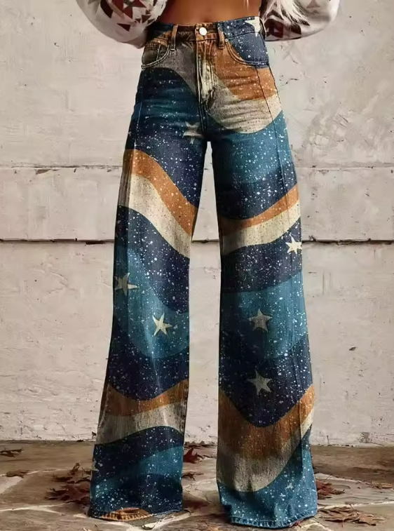 Bianca | Pantalones anchos vintage