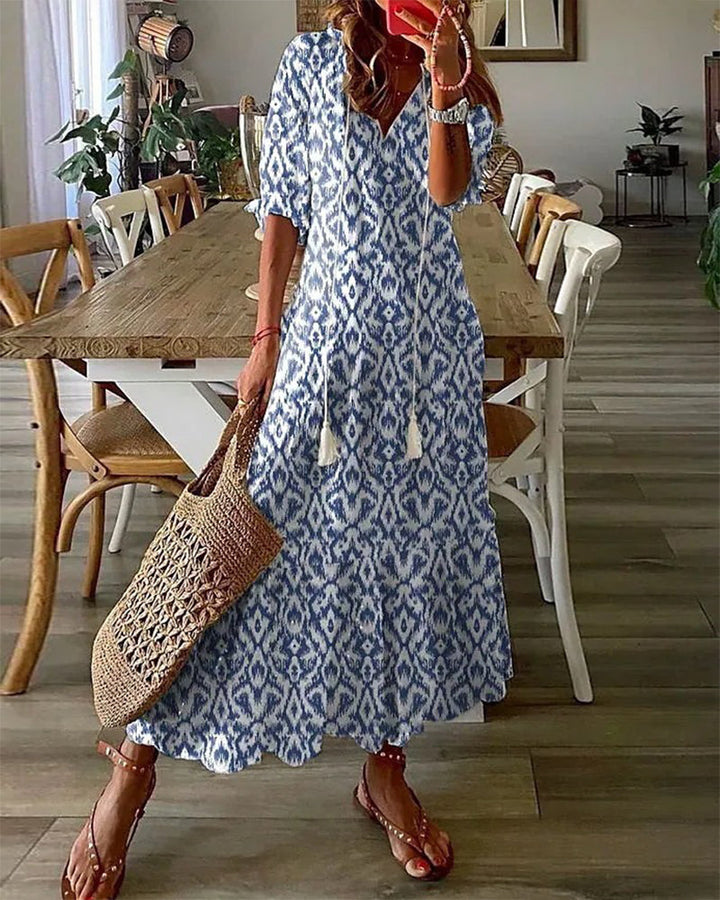 Dianna | Vestido bohemio que cubre el abdomen