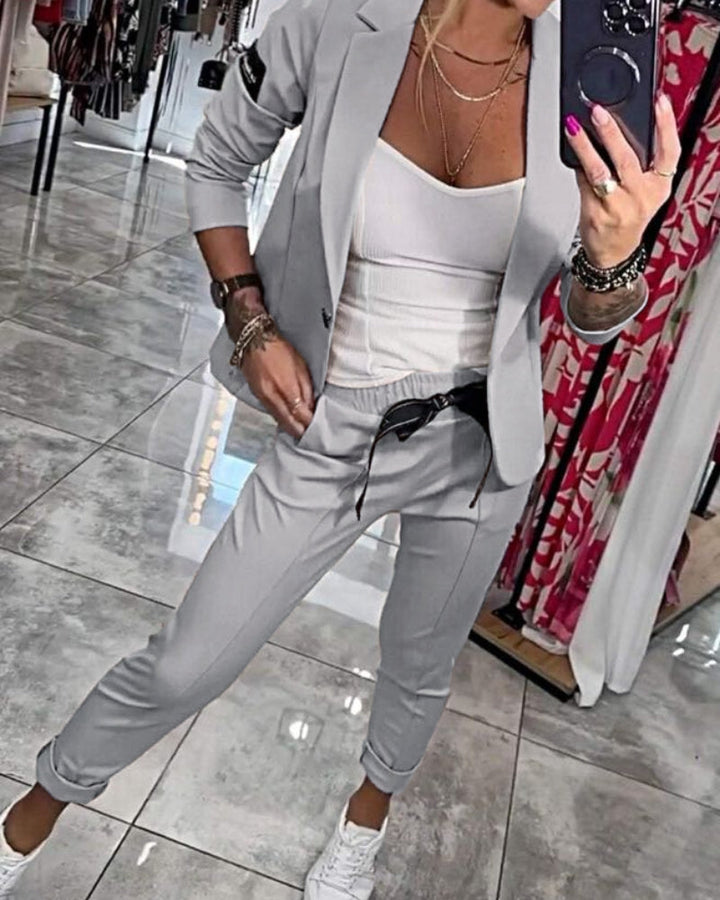 MALOU | CONJUNTO DE CHAQUETA Y PANTALÓN
