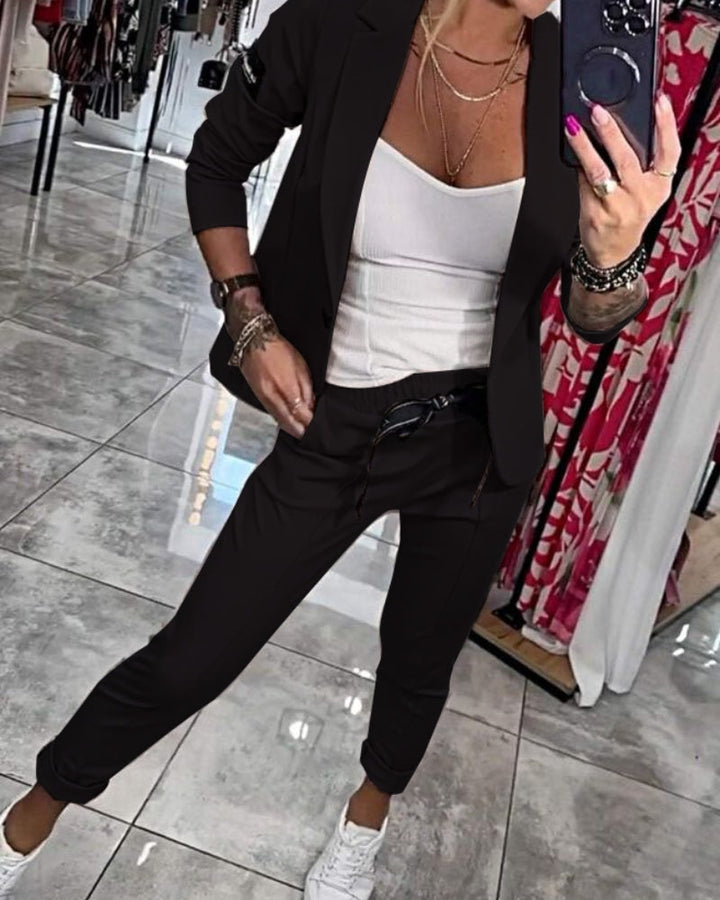 MALOU | CONJUNTO DE CHAQUETA Y PANTALÓN