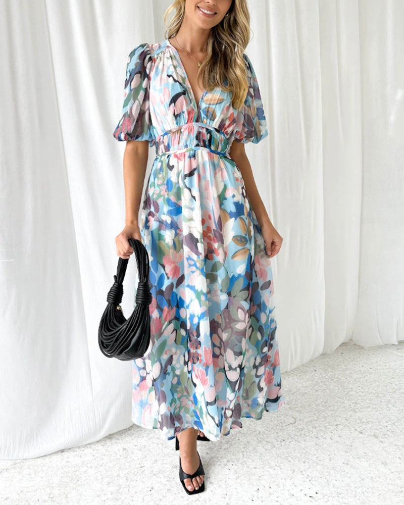 Sofie - Vestido floral elegante