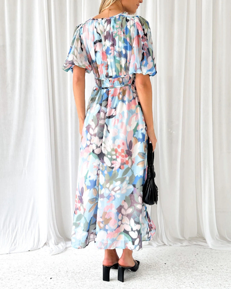 Sofie - Vestido floral elegante