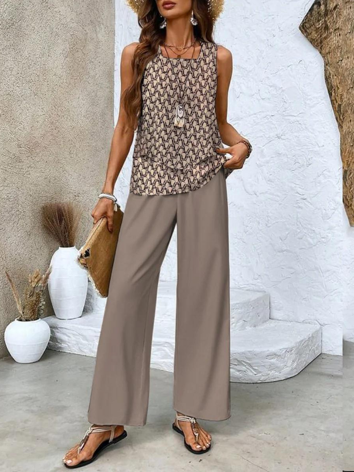 Thérèse | Elegante conjunto de dos piezas