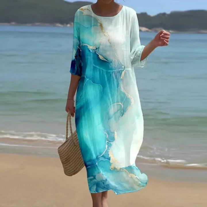 Nataly | Vestido elegante que cubre el vientre