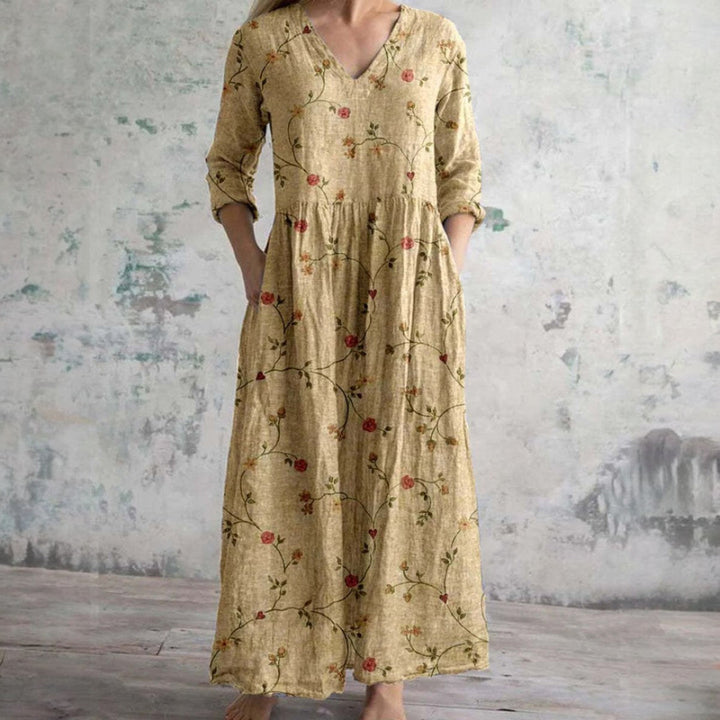 ELIANA | ELEGANTE VESTIDO FLORAL