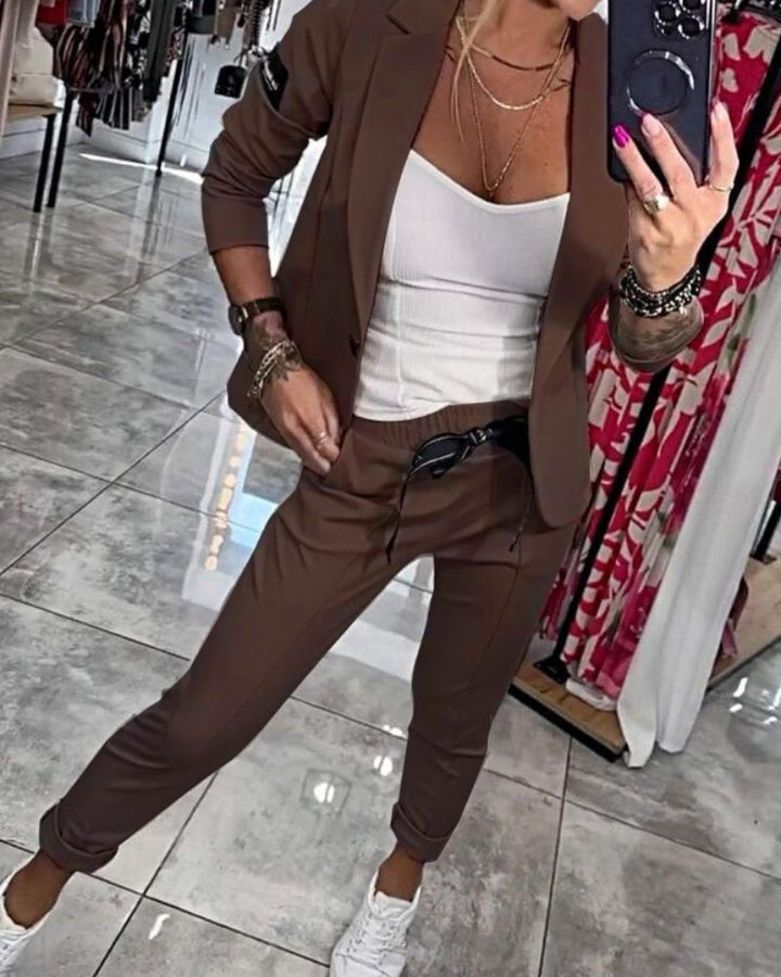 MALOU | CONJUNTO DE CHAQUETA Y PANTALÓN