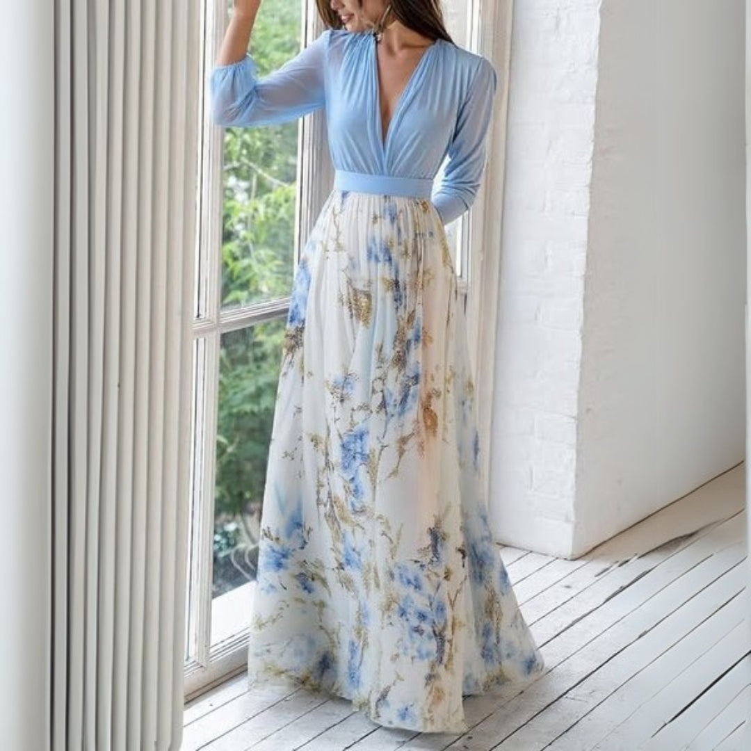 Dolores | Vestido largo con estampado floral