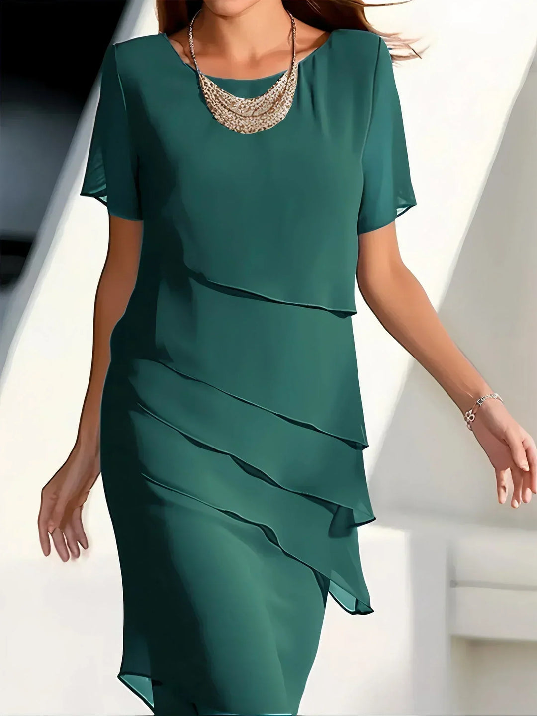 Sophia | Vestido elegante con cobertura de abdomen