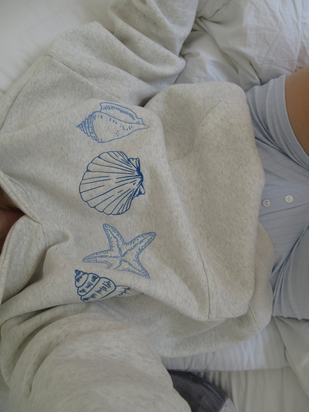 Sudadera Concha Marina