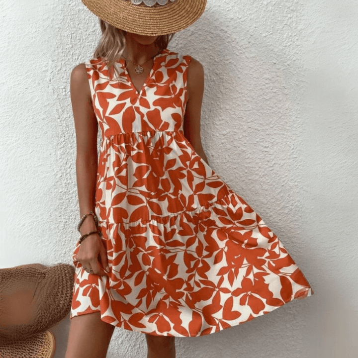 Nora | Vestido midi sin mangas
