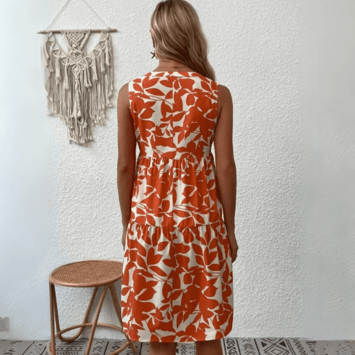 Nora | Vestido midi sin mangas