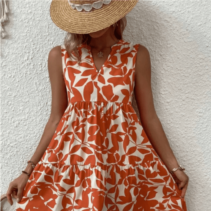 Nora | Vestido midi sin mangas