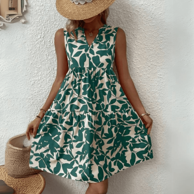 Nora | Vestido midi sin mangas