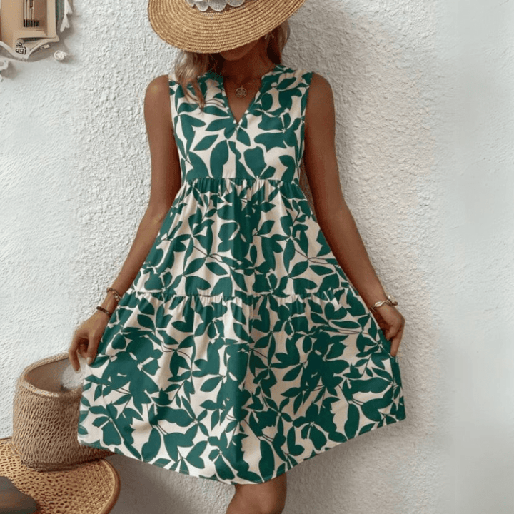 Nora | Vestido midi sin mangas