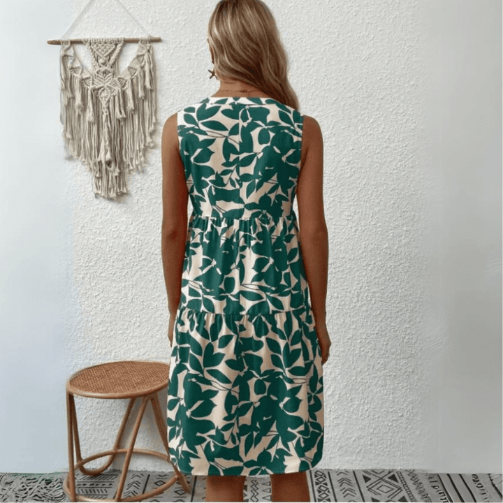 Nora | Vestido midi sin mangas