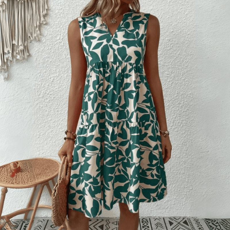 Nora | Vestido midi sin mangas