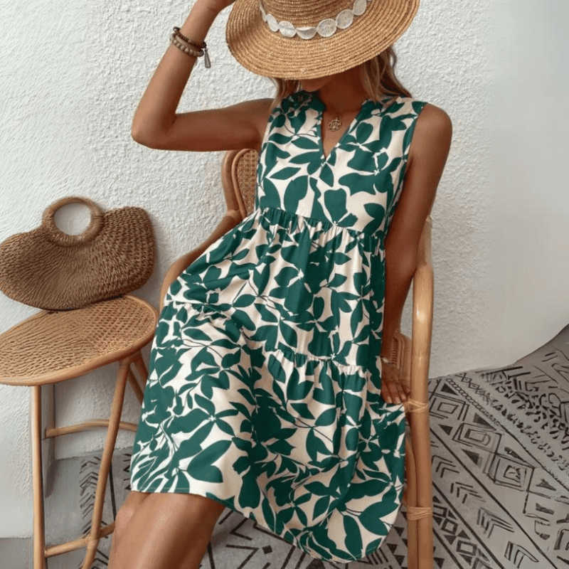 Nora | Vestido midi sin mangas