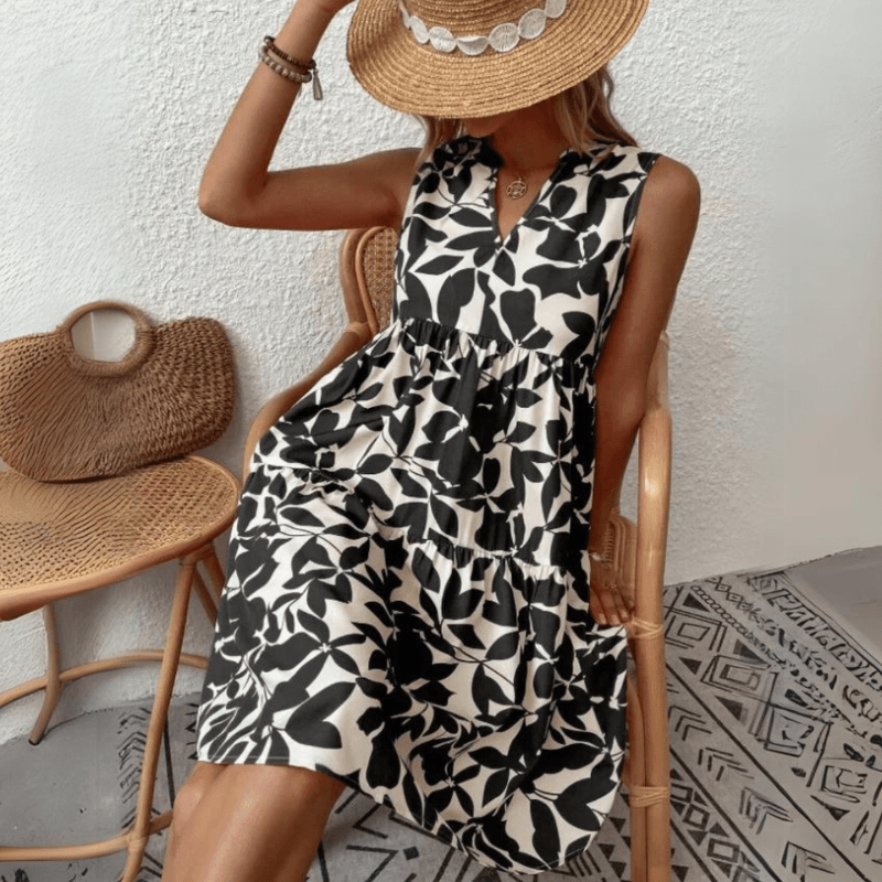 Nora | Vestido midi sin mangas