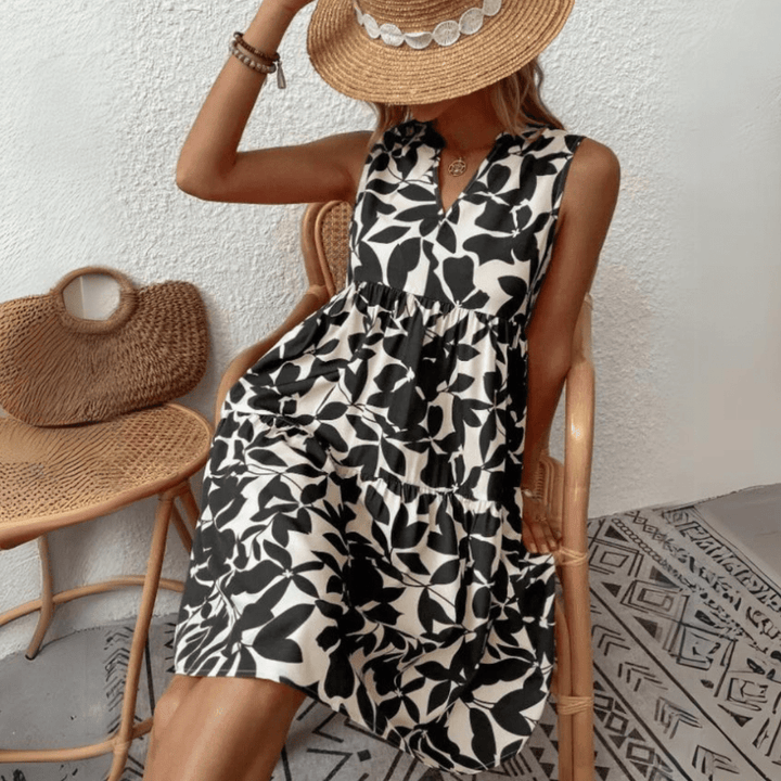Nora | Vestido midi sin mangas