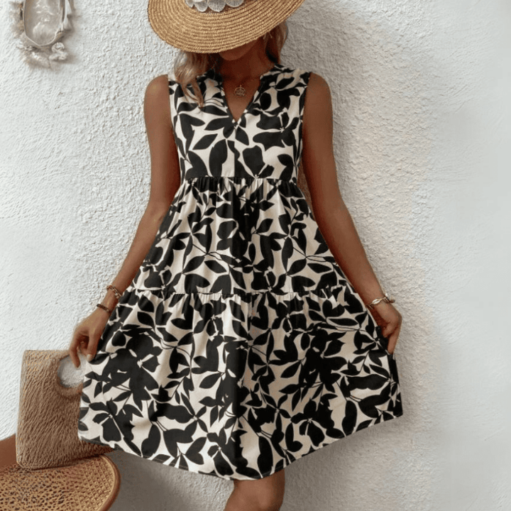 Nora | Vestido midi sin mangas