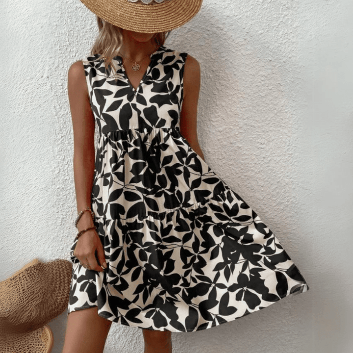 Nora | Vestido midi sin mangas