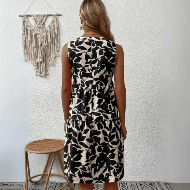 Nora | Vestido midi sin mangas