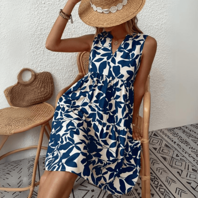 Nora | Vestido midi sin mangas