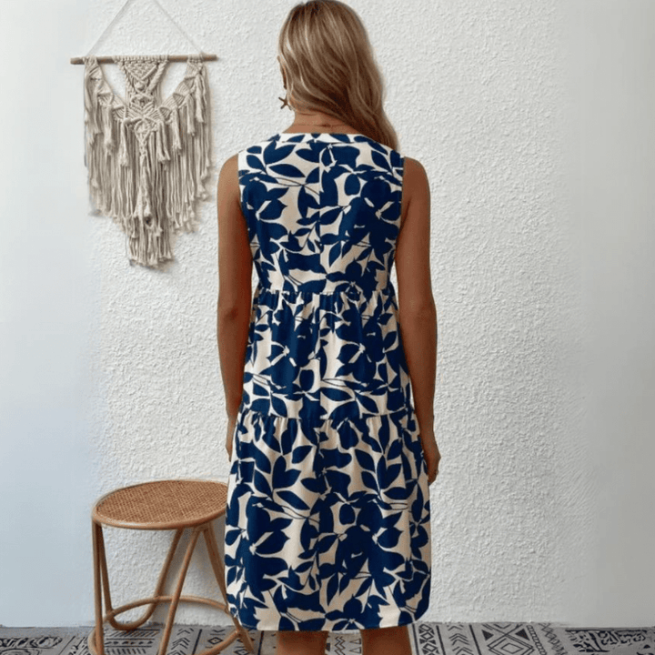 Nora | Vestido midi sin mangas