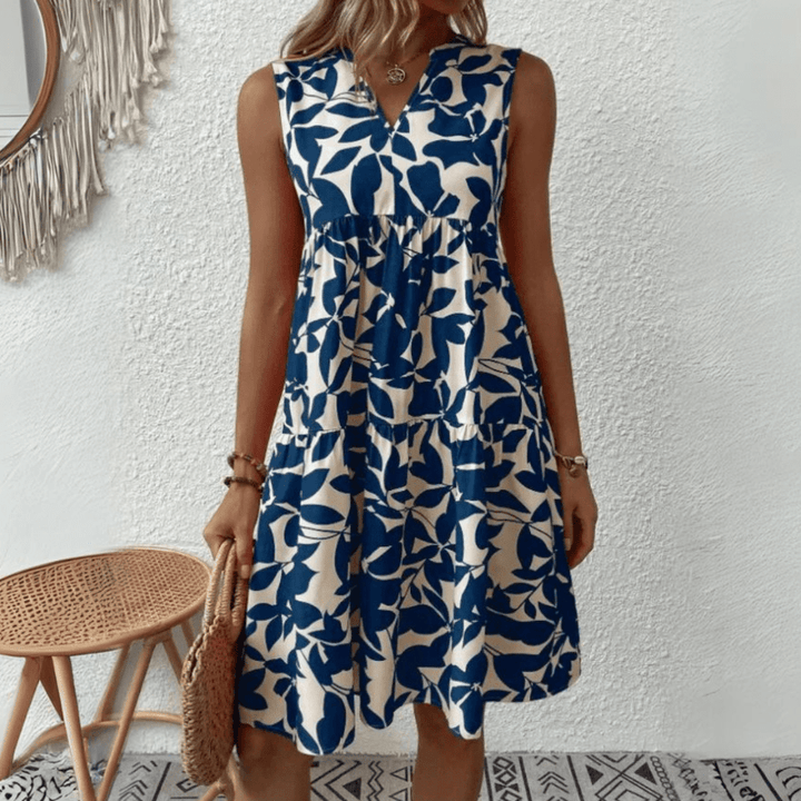 Nora | Vestido midi sin mangas