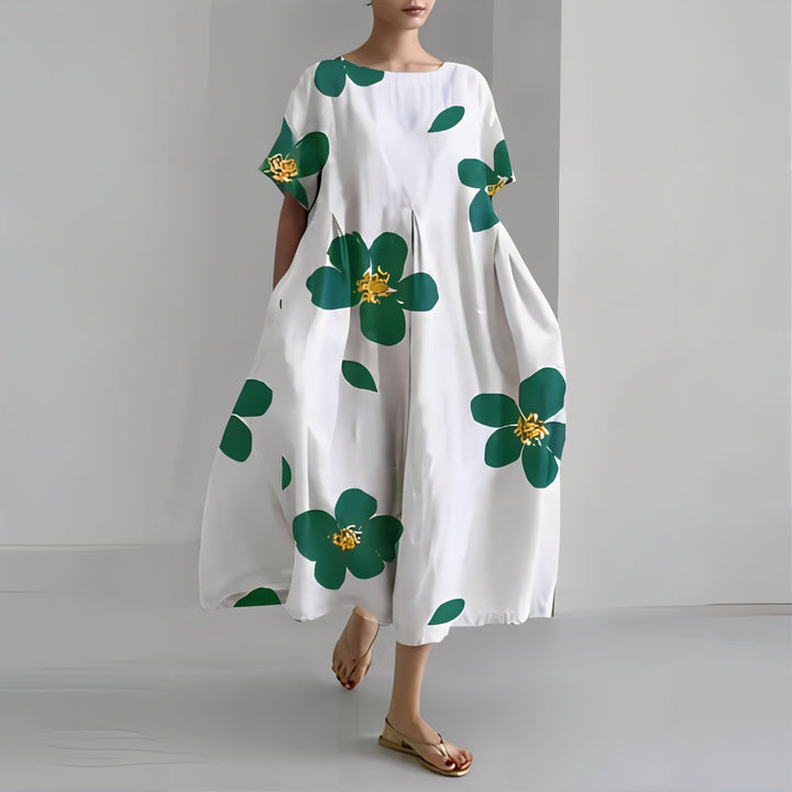 Amelia | Vestido maxi floral informal