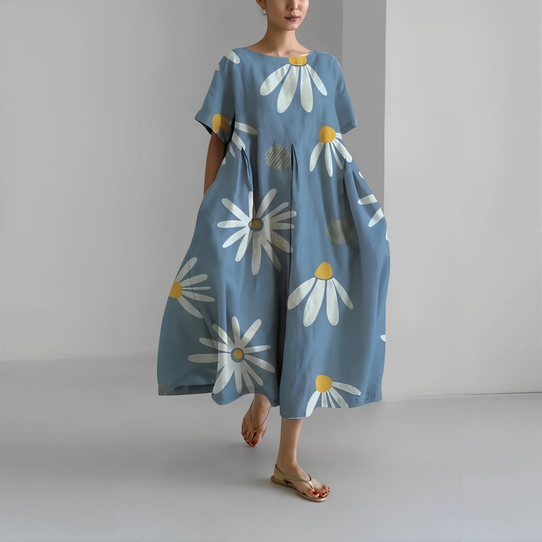 Amelia | Vestido maxi floral informal