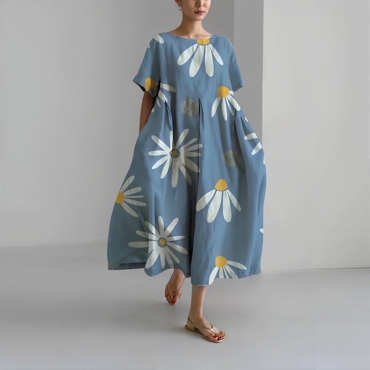 Amelia | Vestido maxi floral informal