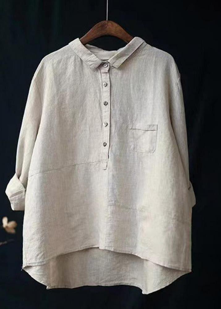 Wilma - Camisa de manga larga y bolsillo delantero