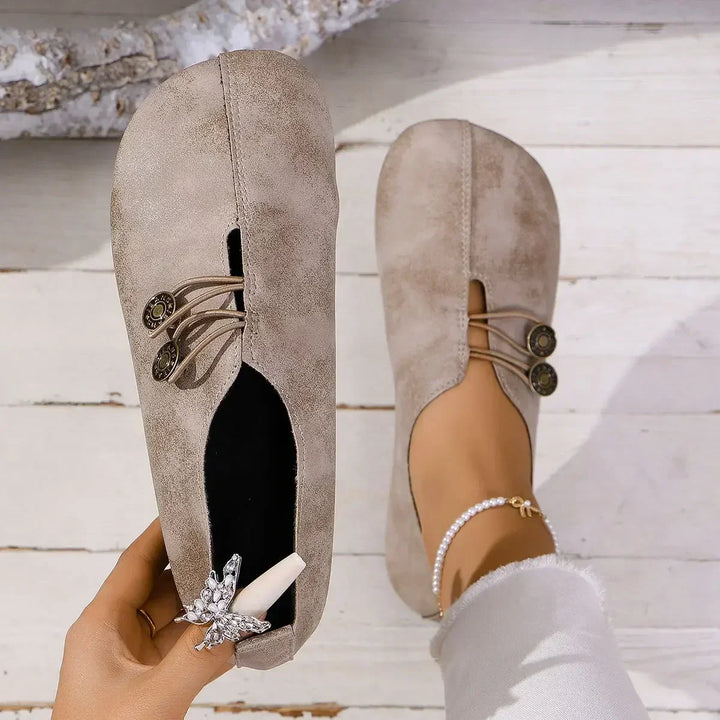 Jaimie | Mocasines de ante suave para mujer