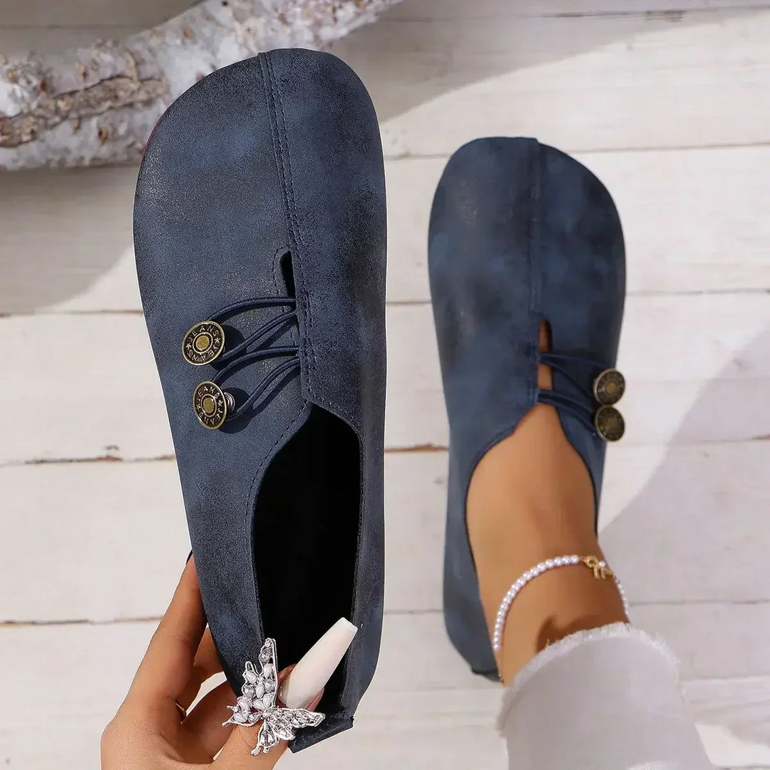 Jaimie | Mocasines de ante suave para mujer