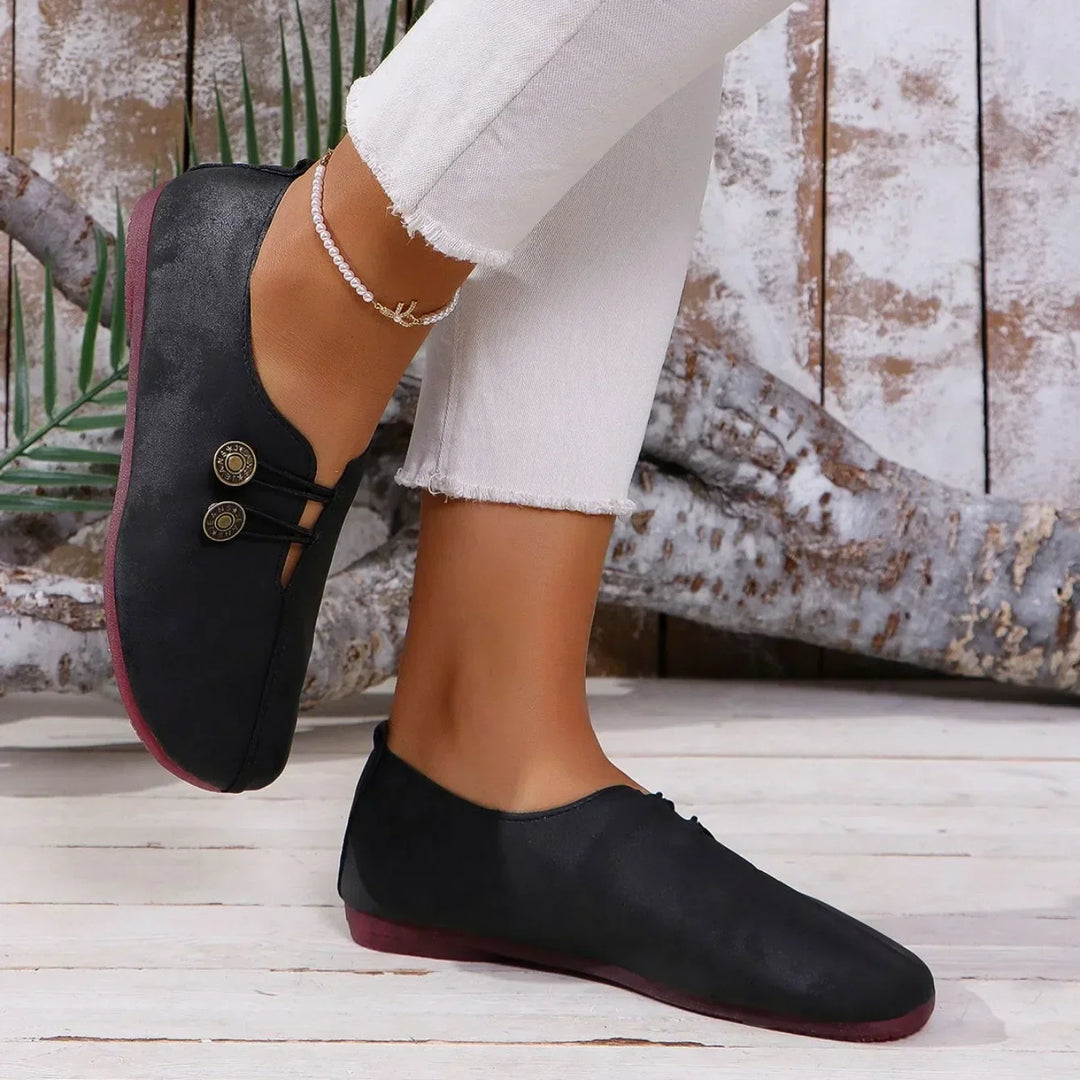 Jaimie | Mocasines de ante suave para mujer