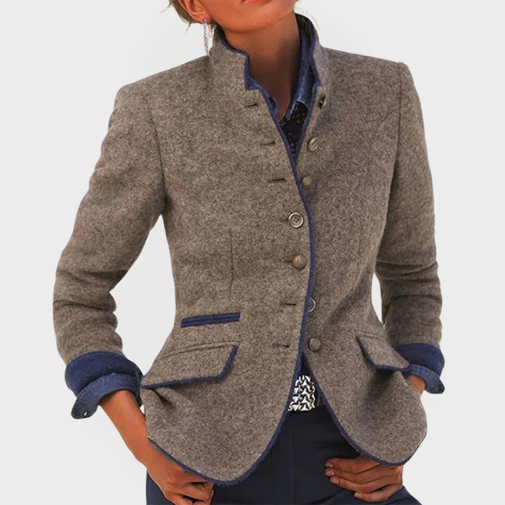 PATRIZIA™ | CHAQUETA EN MATERIALES ARTESANALES