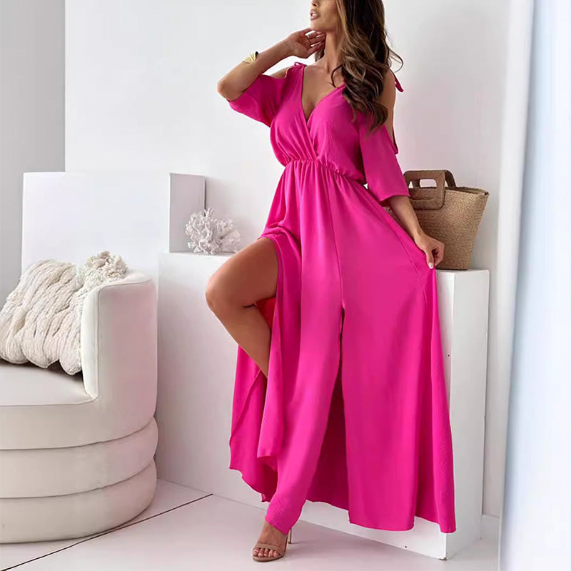 Leela | Vestido elegante con abertura