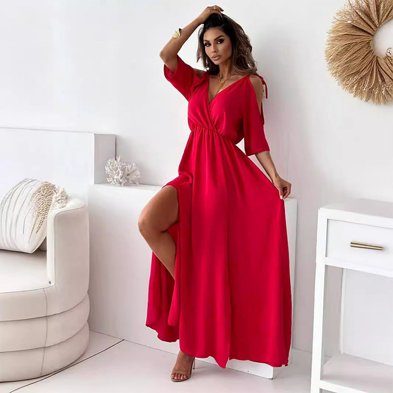 Leela | Vestido elegante con abertura