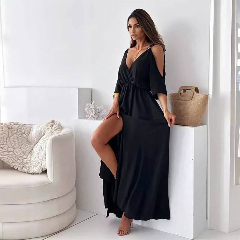 Leela | Vestido elegante con abertura