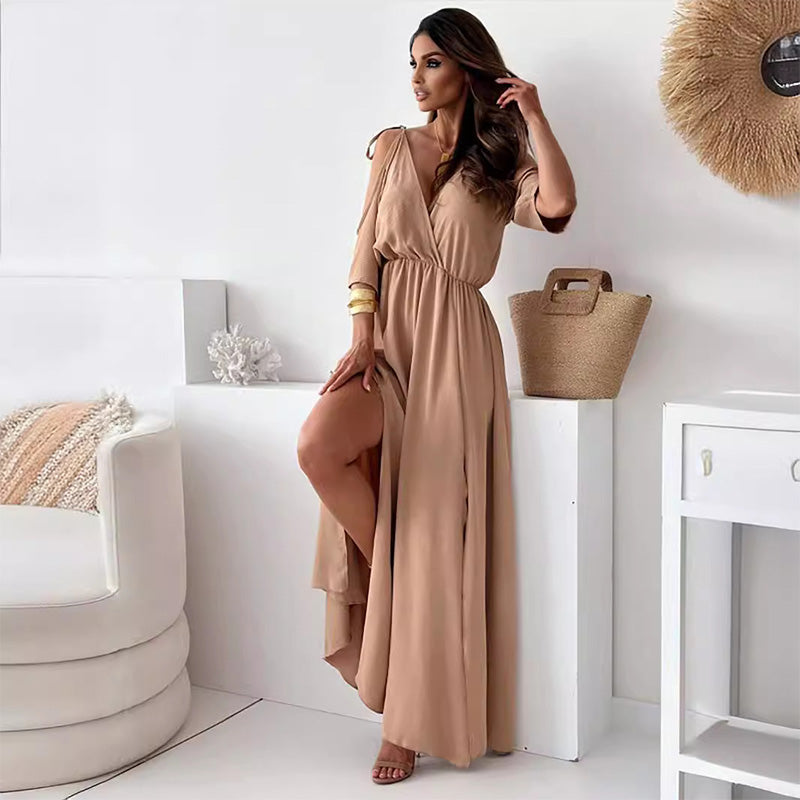 Leela | Vestido elegante con abertura