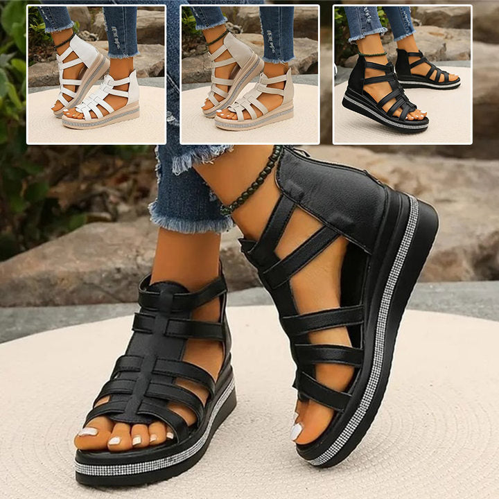 Carmen | Sandalias con suela de cuña