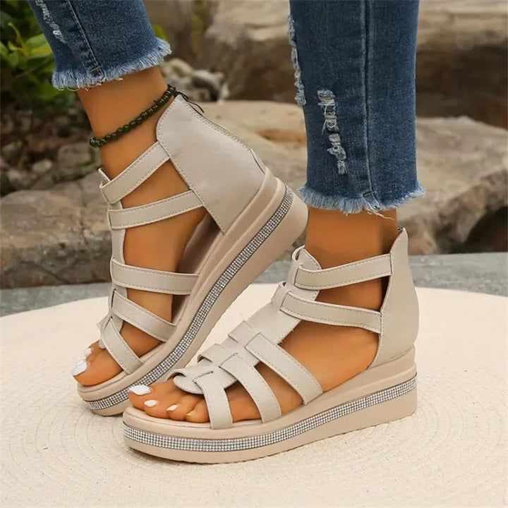 Carmen | Sandalias con suela de cuña