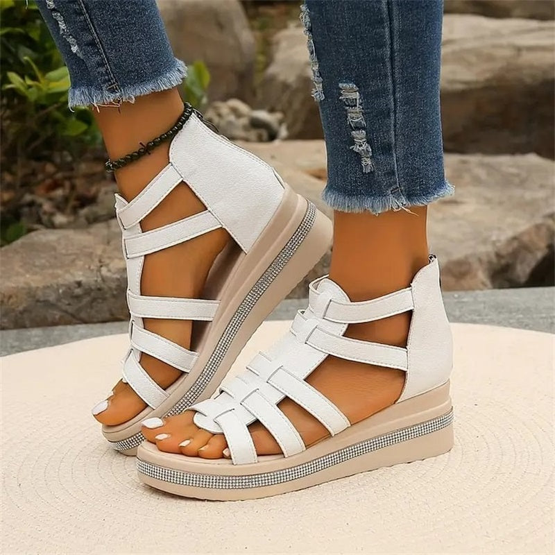 Carmen | Sandalias con suela de cuña