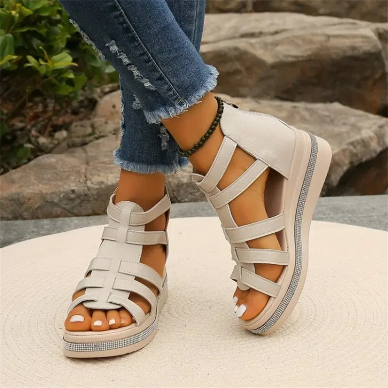 Carmen | Sandalias con suela de cuña