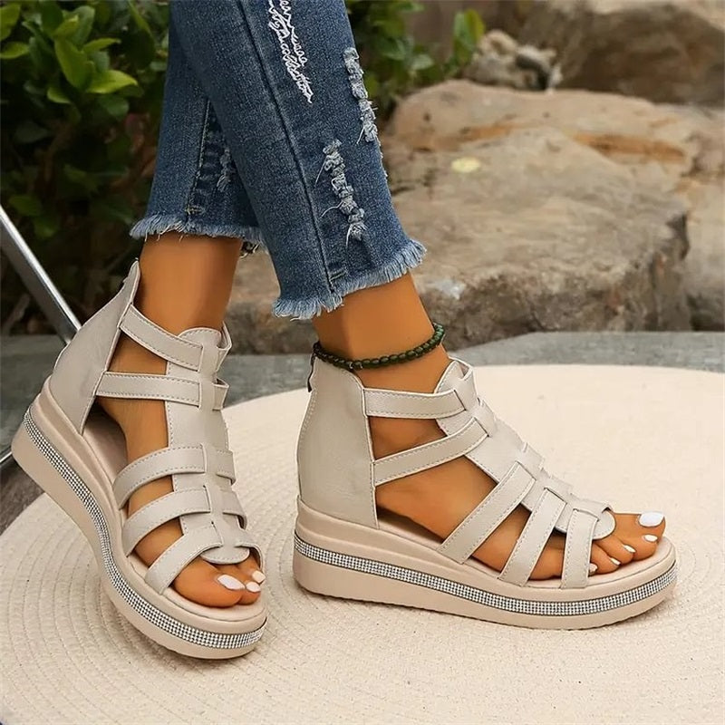 Carmen | Sandalias con suela de cuña