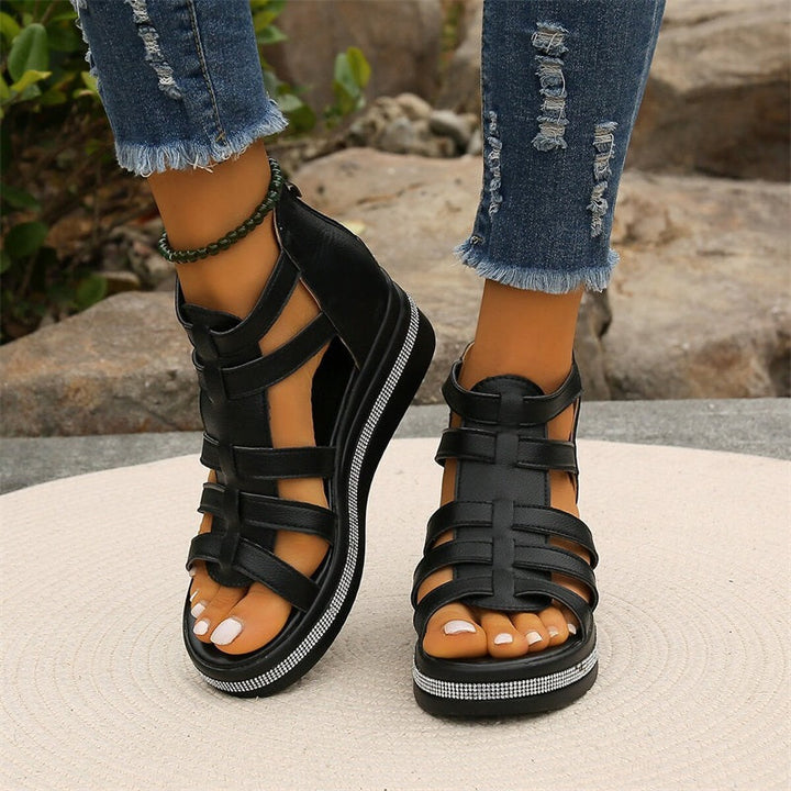 Carmen | Sandalias con suela de cuña