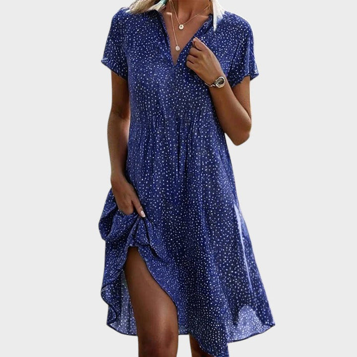 Juliette | vestido midi de lunares