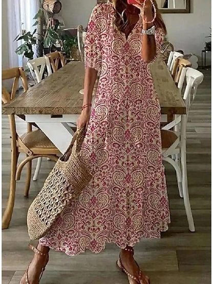 Dianna | Vestido bohemio que cubre el abdomen